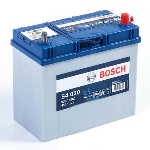 Аккумулятор автомобильный Bosch S4 020 Silver